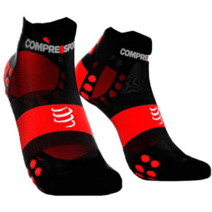 Шкарпетки компресійні Compressport Pro Racing Socks V3.0 Ultralight Run Low, Fluo Blue OLD
