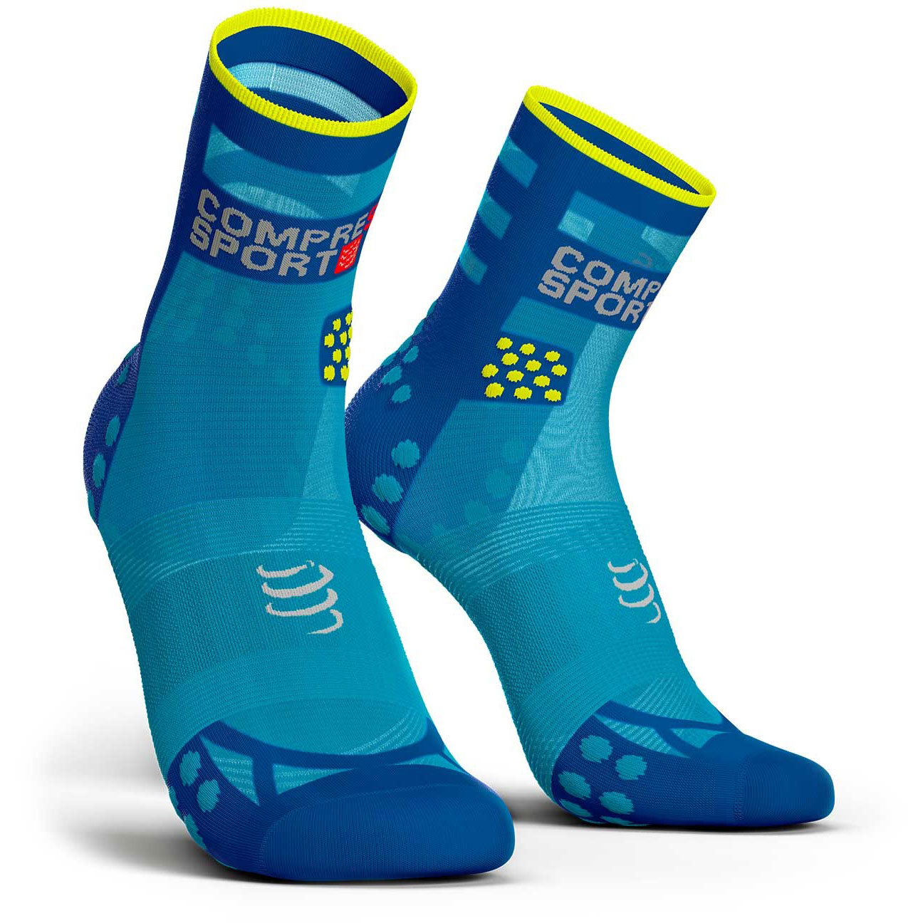 Носки компрессионные Compressport Pro Racing Socks V3.0. Ultralight Run High