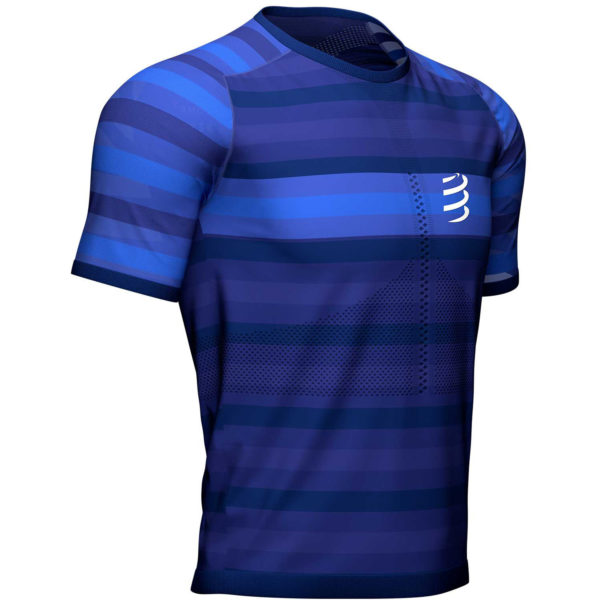 Футболка Compressport Racing SS Tshirt, Blue