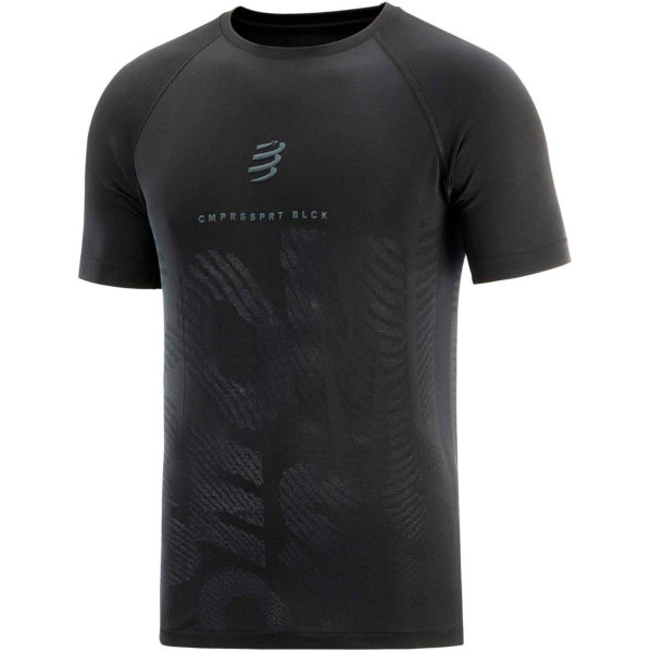 Футболка Compressport Training Tshirt SS - Black Edition 2020