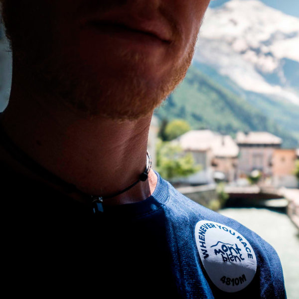 Футболка Compressport Training Tshirt SS Badges - Mont Blanc 2020