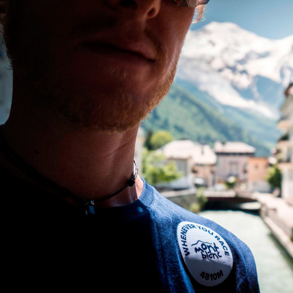 Лонгслив Compressport Training Tshirt LS Badges - Mont Blanc 2020