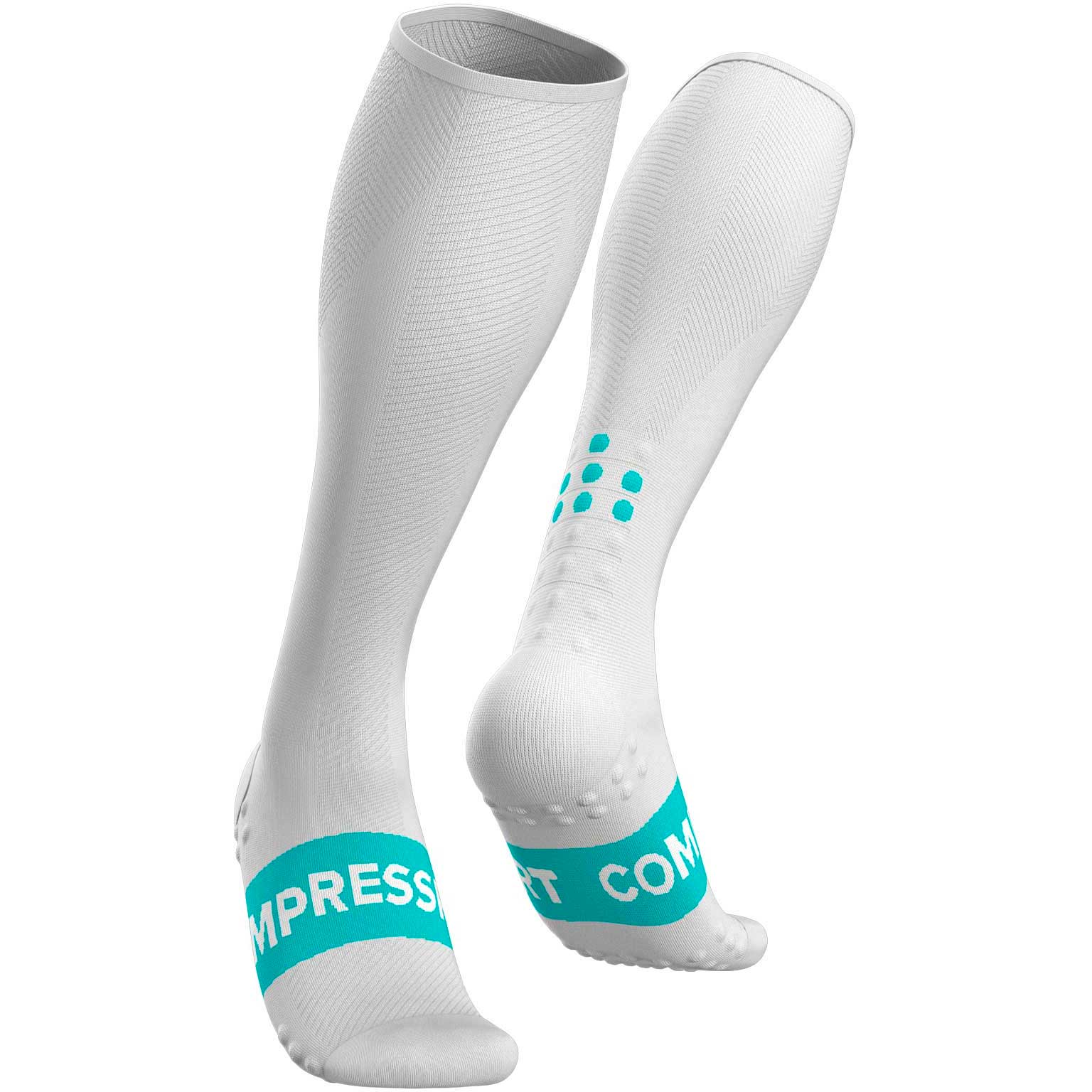 Гольфи Compressport Full Socks Race Oxygen, White