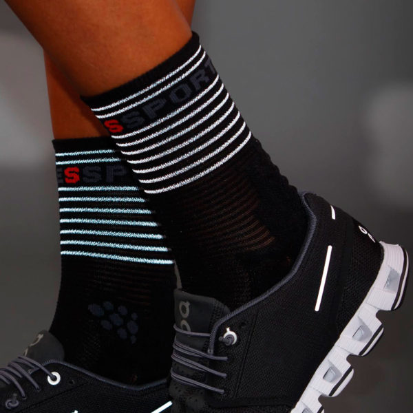 Шкарпетки компресійні Compressport Pro Racing Socks, Flash Black