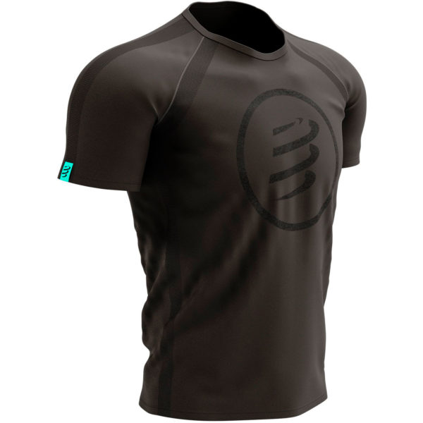 Футболка Compressport Training Tshirt SS - Black Edition 2021
