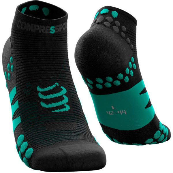 Шкарпетки компресійні Compressport Pro Racing Socks V3.0 Run Low - Black Edition 2021, Black