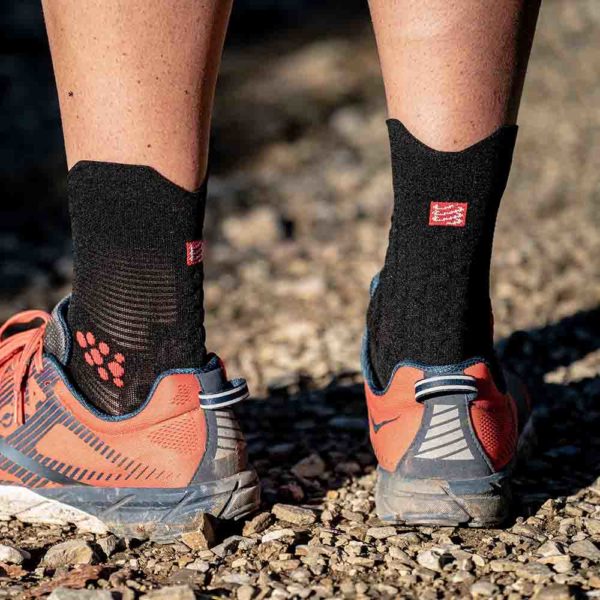 Шкарпетки компресійні Compressport Pro Racing Socks V3.0 Trail, Black