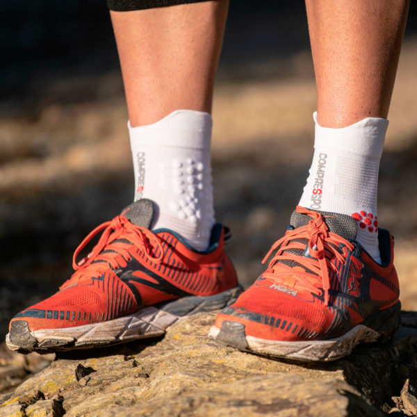 Шкарпетки компресійні Compressport Pro Racing Socks V3.0 Trail, Smart White