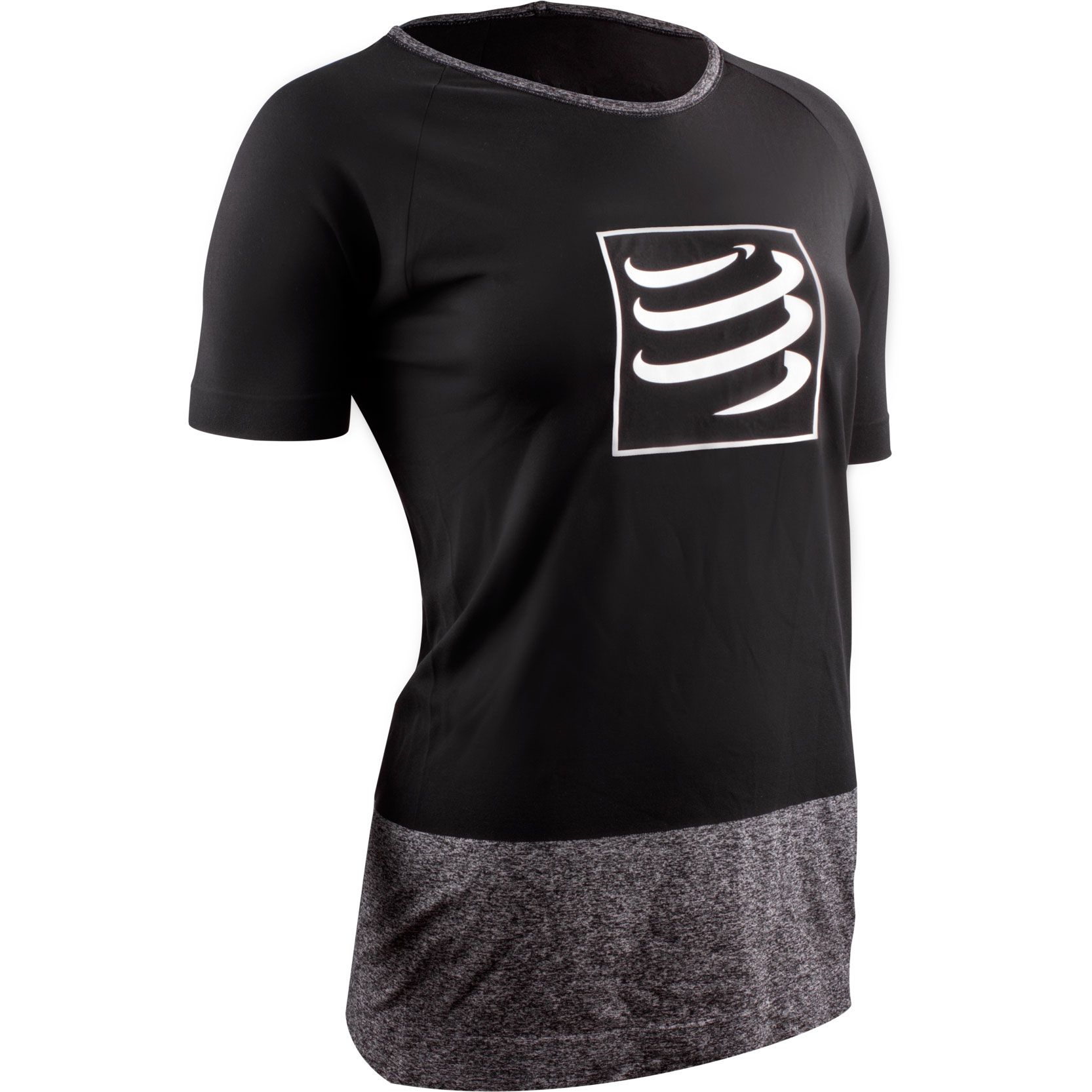 Футболка жіноча Compressport Training Tshirt SS W, Black