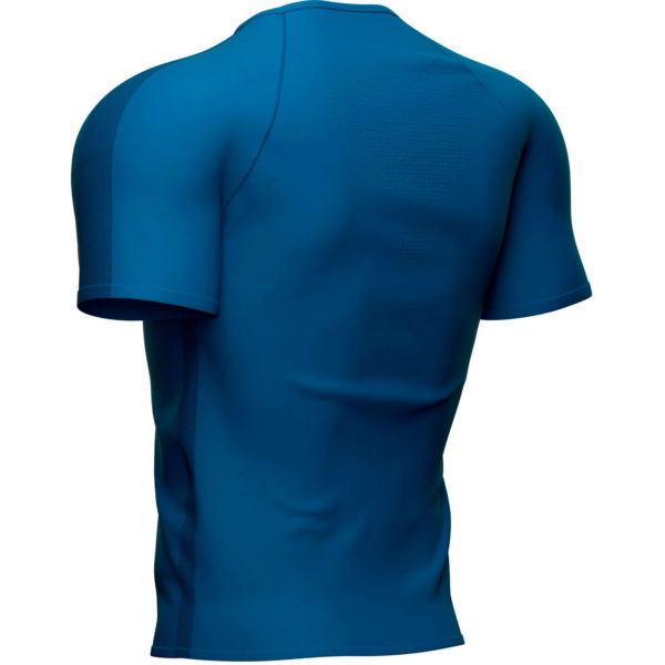 Футболка Compressport Training SS Tshirt, Blue Lolite
