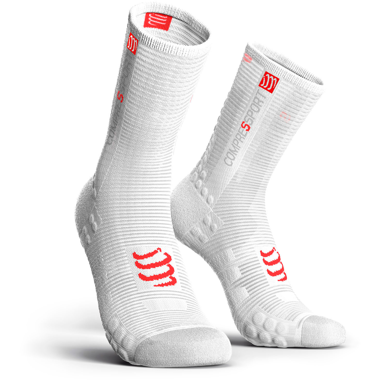 Шкарпетки компресійні Compressport Pro Racing Socks V3.0 Bike, Black/Red