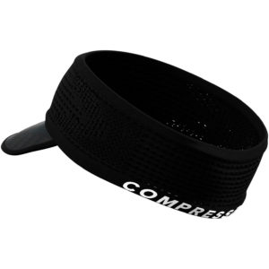 Пов'язка з козирьком Compressport Spiderweb Headband On/Off, Black