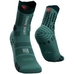 Шкарпетки компресійні Compressport Pro Racing Socks V3.0 Trail, Blue Lolite/Lime