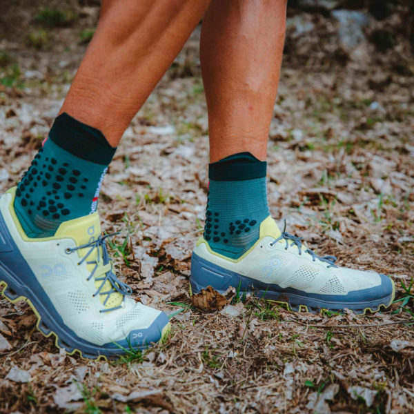 Шкарпетки компресійні Compressport Pro Racing Socks V3.0 Trail, Silver Pine