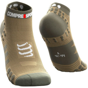 Шкарпетки компресійні Compressport Pro Racing Socks V3.0 Run Low, White/Pink