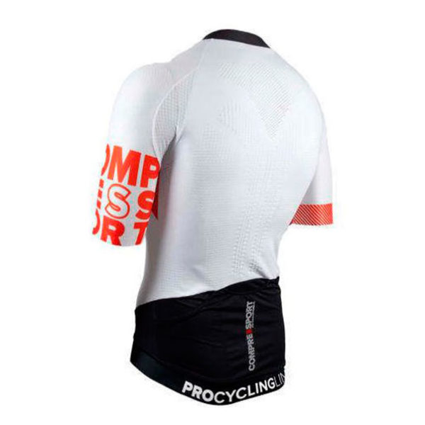 Велофутболка Compressport Cycling On/Off Maillot, White